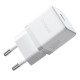 Мережевий зарядний пристрій Baseus Palm Fast Charger Lightning cable 20W White E0116400
